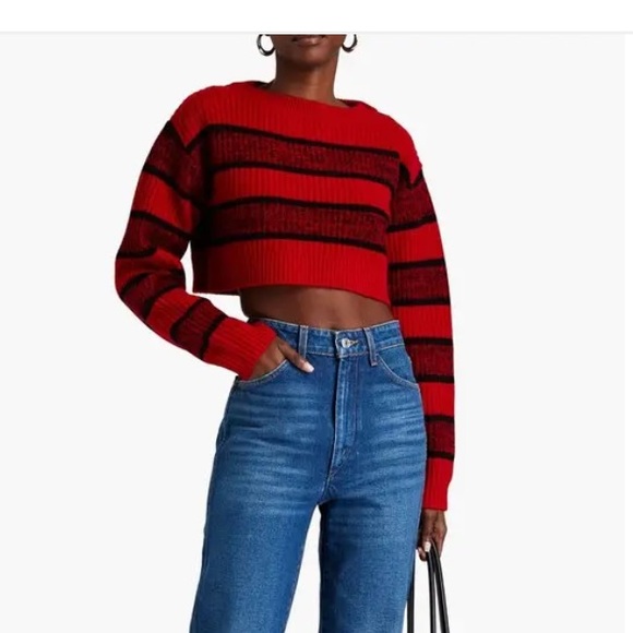 Re/Done Ribbed Wool Sweater - Picture 2 of 9